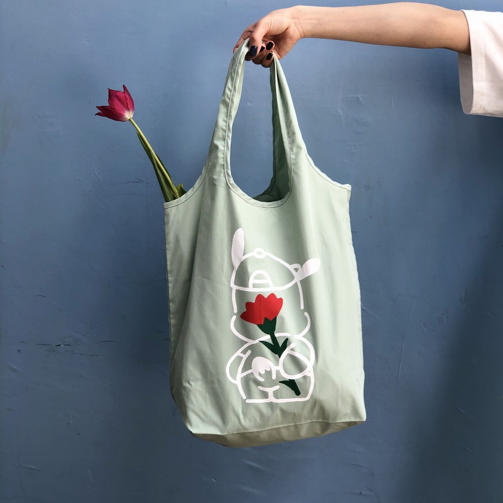 SANRIO×FRUIT OF THE LOOM TOTOBAG ポチャッコ | バッグ,トートバッグ