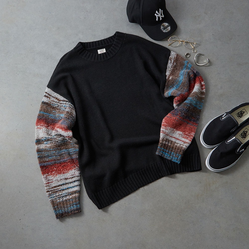 GW特別SALEstyling 新作クロスケーブルニット