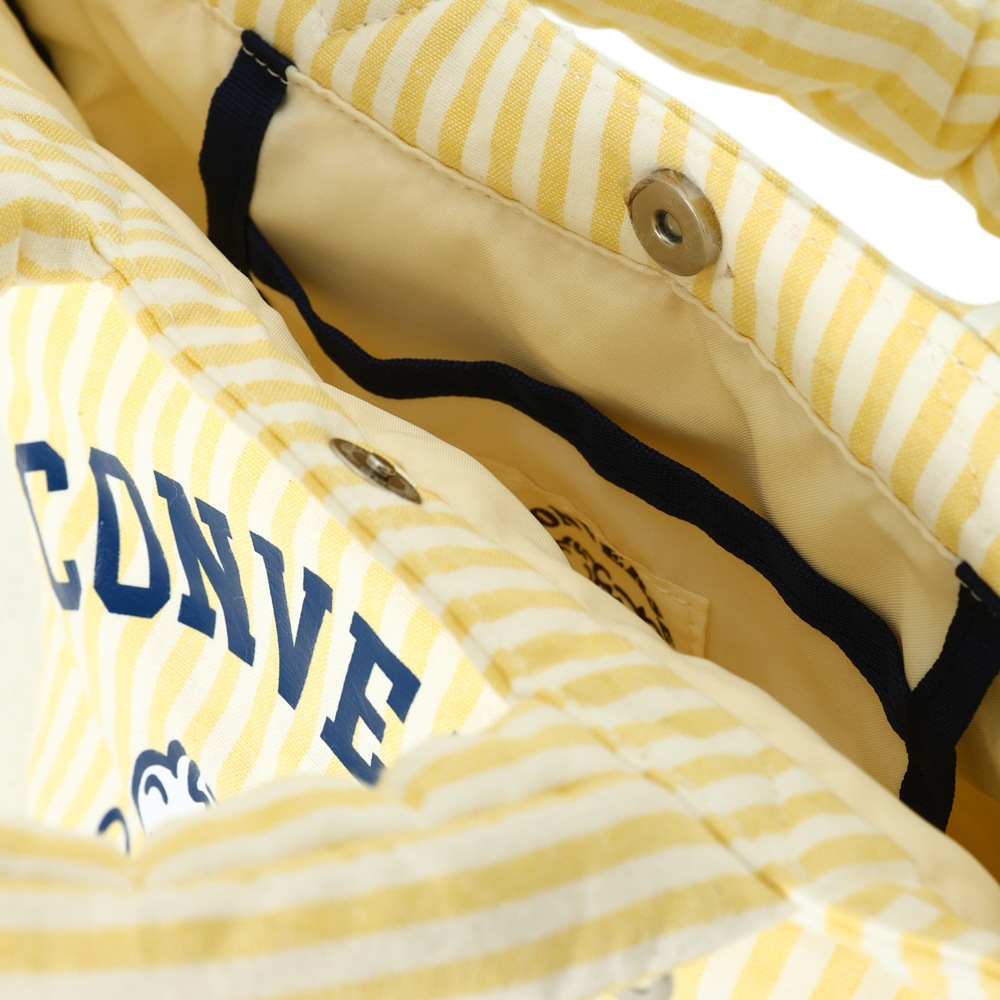 CV OG STRIPE PUFFING LUNCH TOTE
