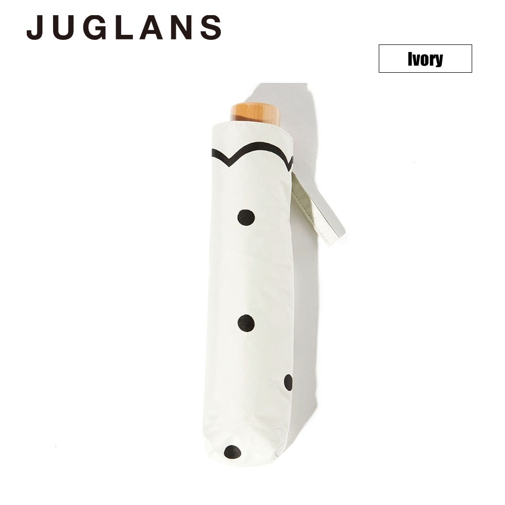 ランダムドット柄折りたたみ日傘