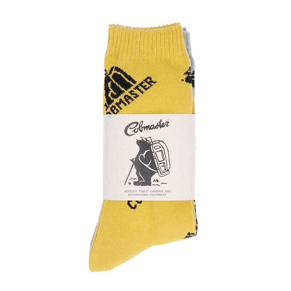 C COB P LOGO SOCKS