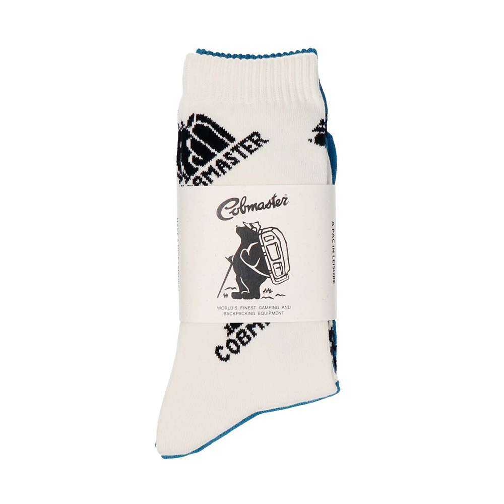 C COB P LOGO SOCKS