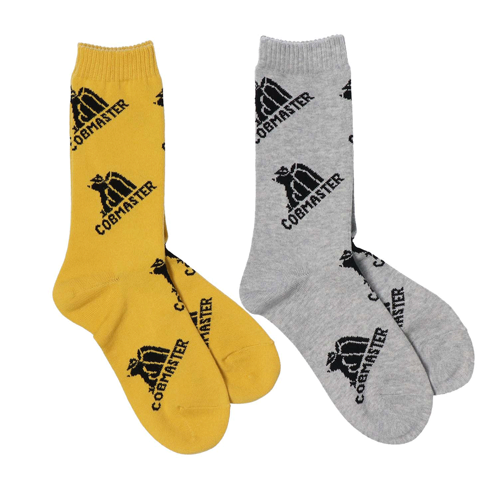 C COB P LOGO SOCKS