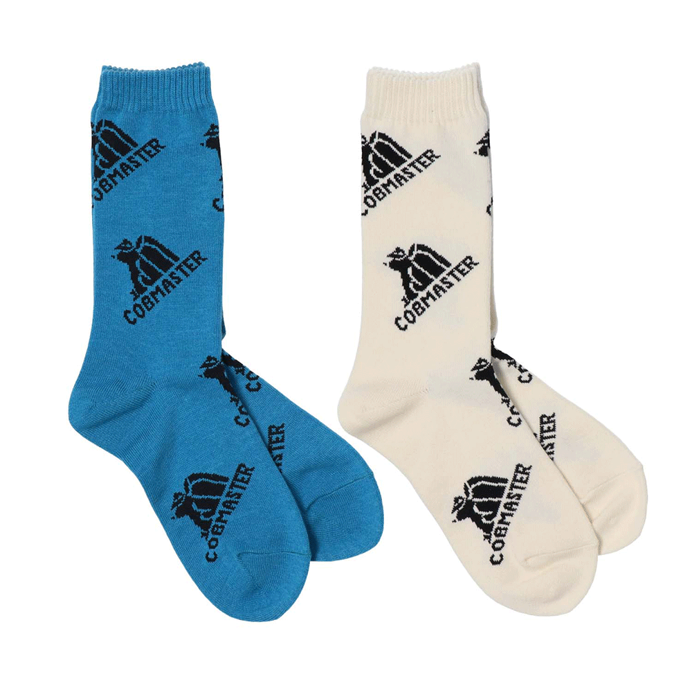 C COB P LOGO SOCKS