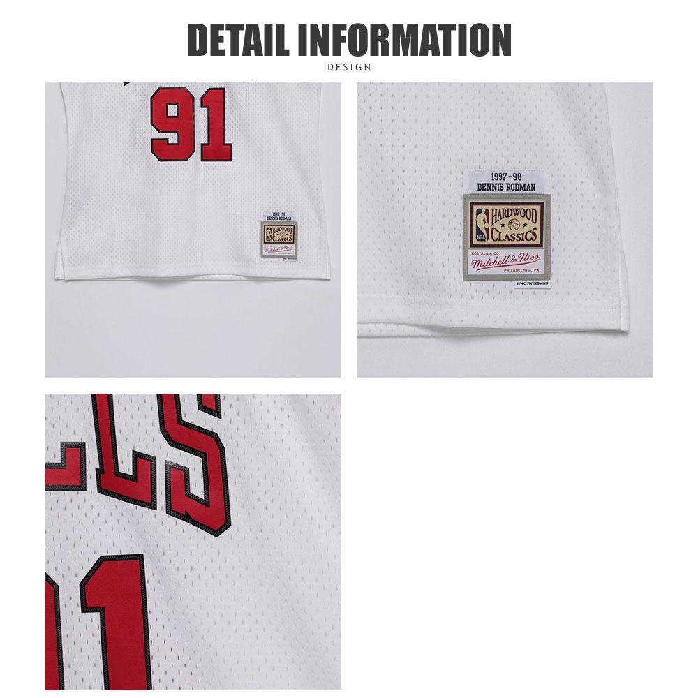 NBA SWINGMAN JERSEY BULLS 97-98 DENNIS RODMAN | アパレル