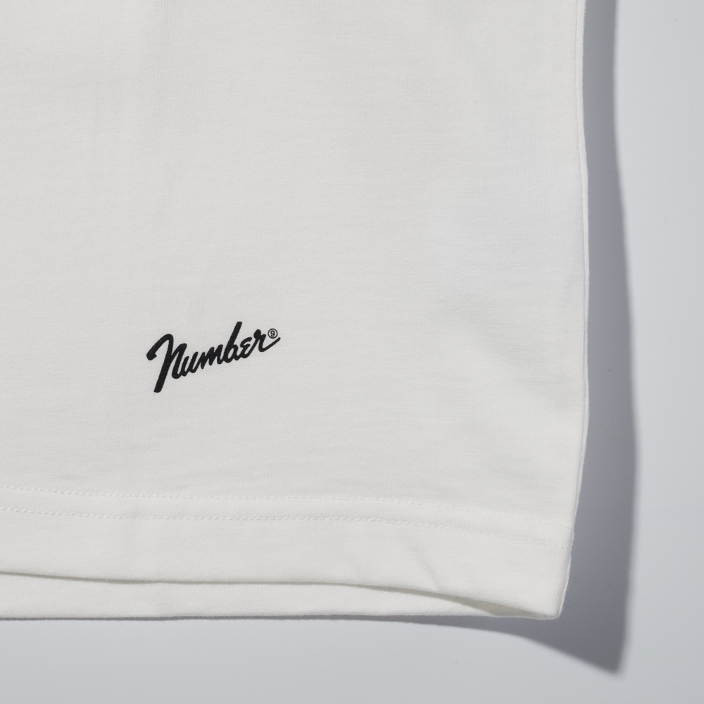 【NUMBER(N)INE/ナンバーナイン】BASIC HEM PRINTED T-SHIRT