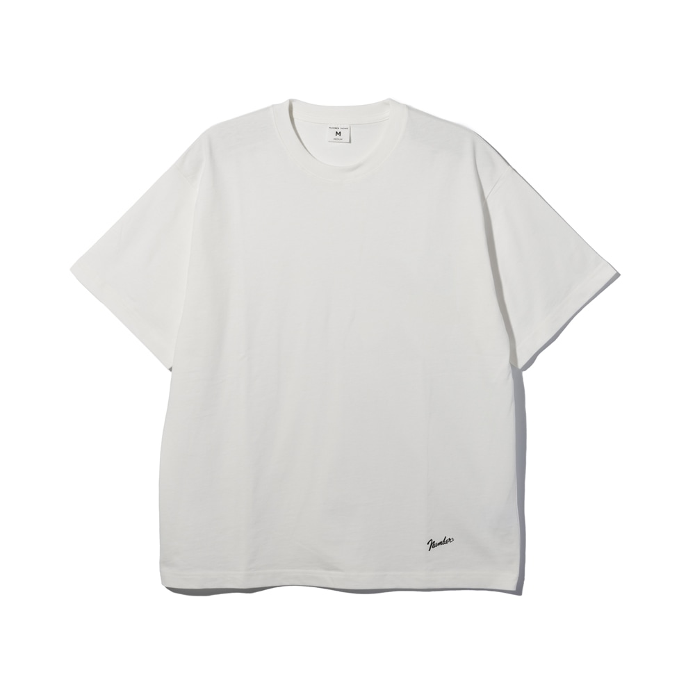 【NUMBER(N)INE/ナンバーナイン】BASIC HEM PRINTED T-SHIRT
