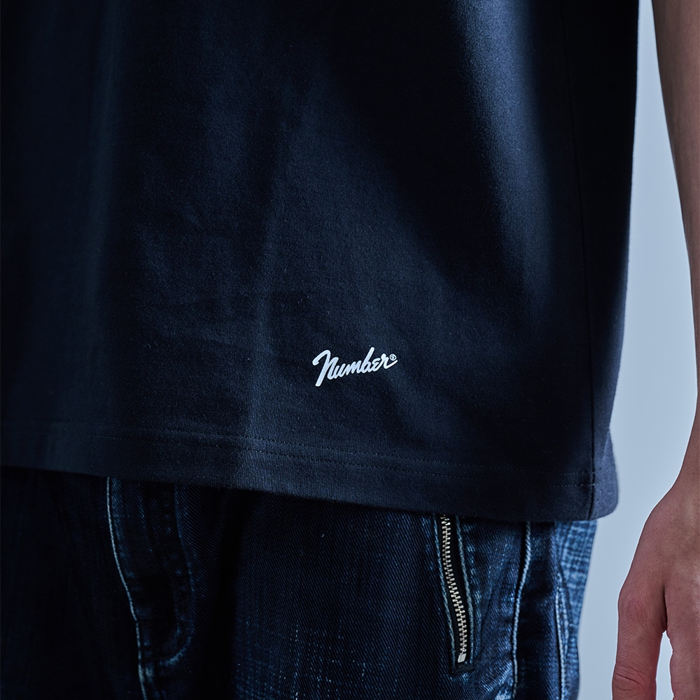 【NUMBER(N)INE/ナンバーナイン】BASIC HEM PRINTED T-SHIRT