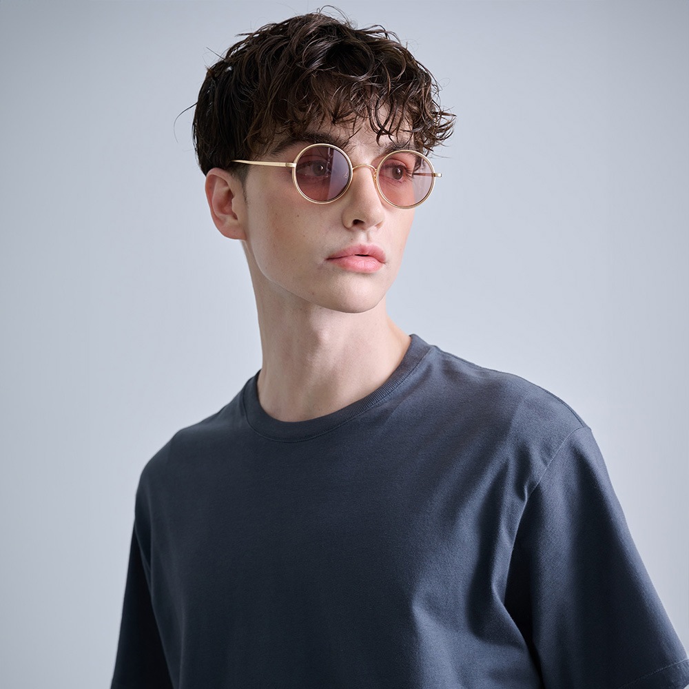 ROUND METAL FRAME SUNGLASSES