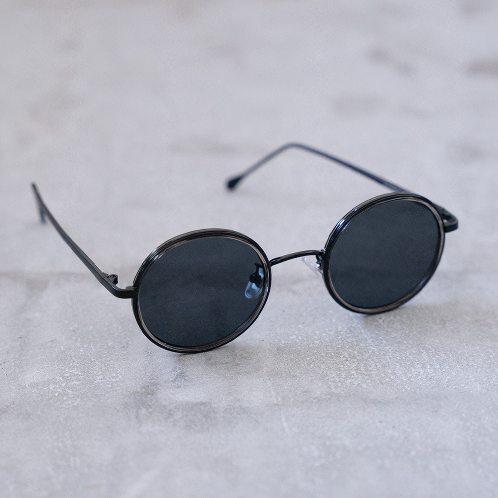 ROUND METAL FRAME SUNGLASSES
