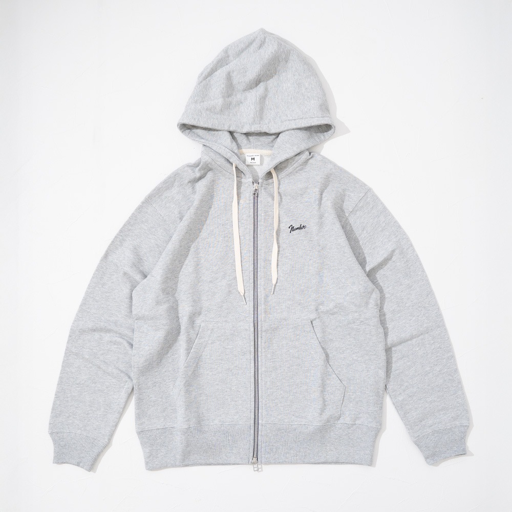 FIRM COTTON FULL ZIP SWEAT HOODIE