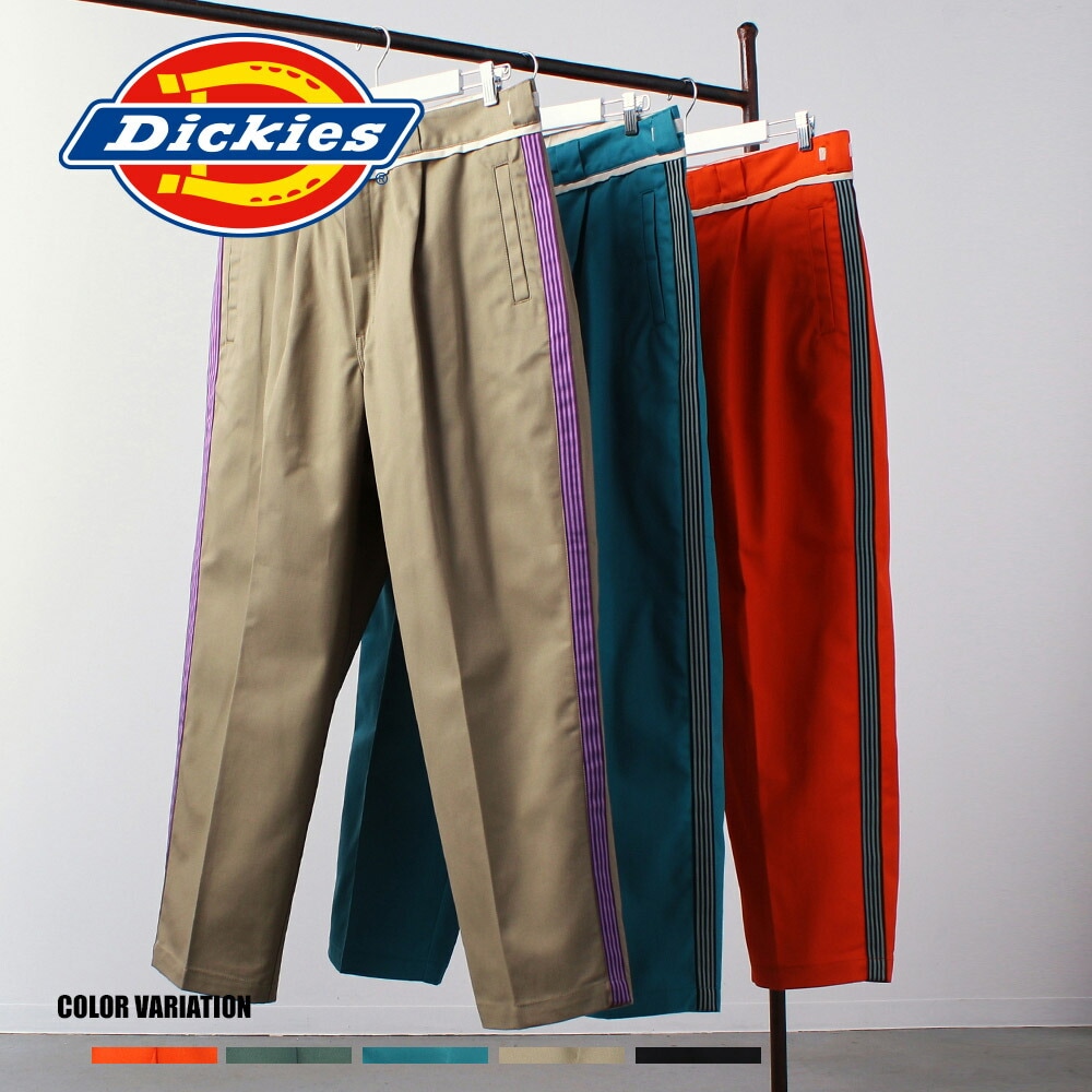 SIDE LINE PLEATED WIDE PANT | Dickies,パンツ | JUGLANS