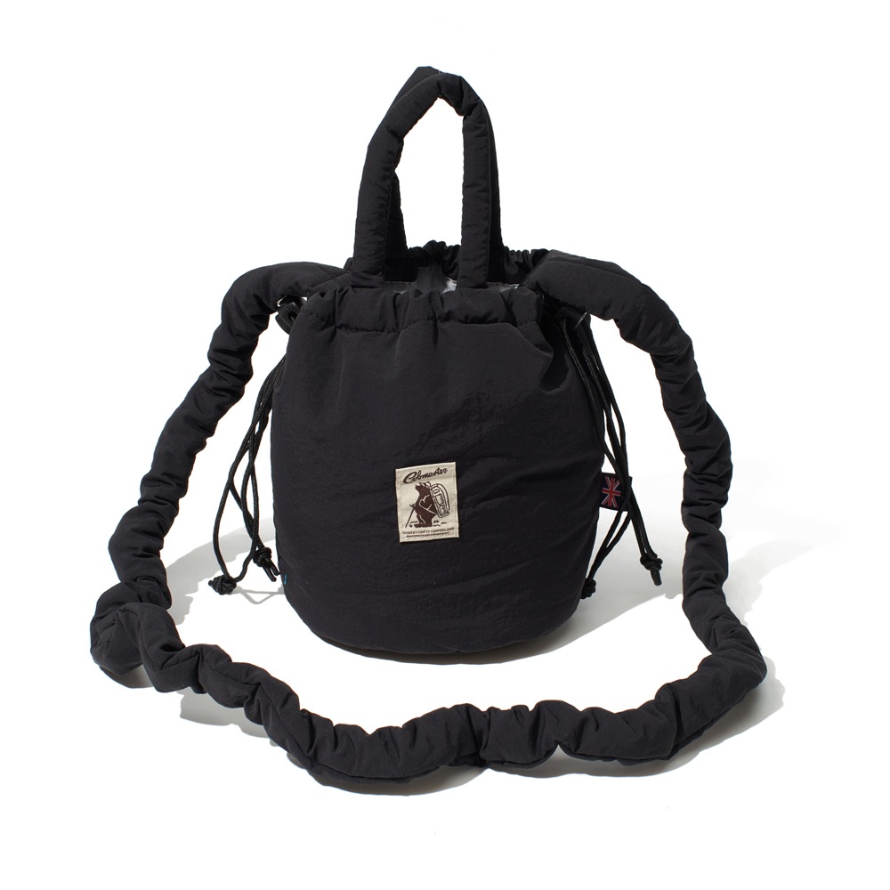 COB PADDED-MUFFIN DRAWSTRING SHOULDERBAG