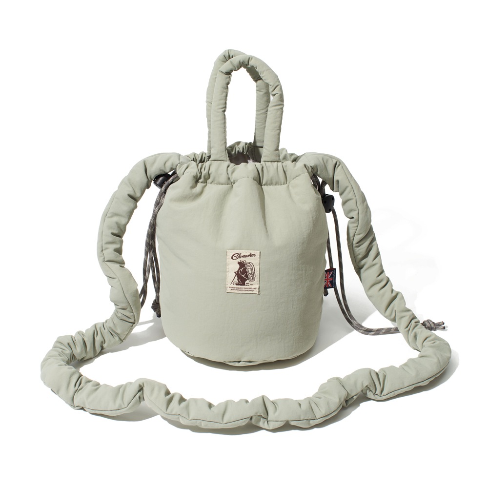 COB PADDED-MUFFIN DRAWSTRING SHOULDERBAG