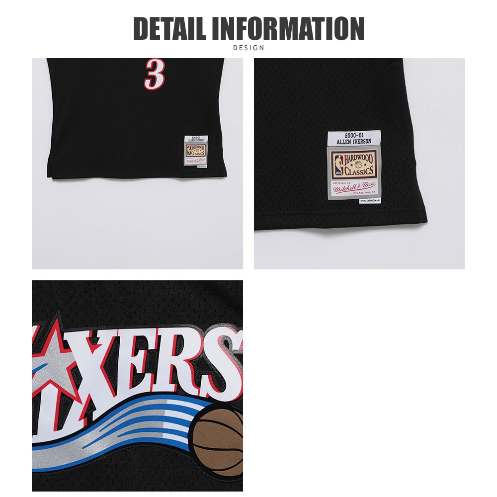 NBA SWINGMAN ROAD JERSEY 76ERS 00 ALLEN IVERSON | アパレル