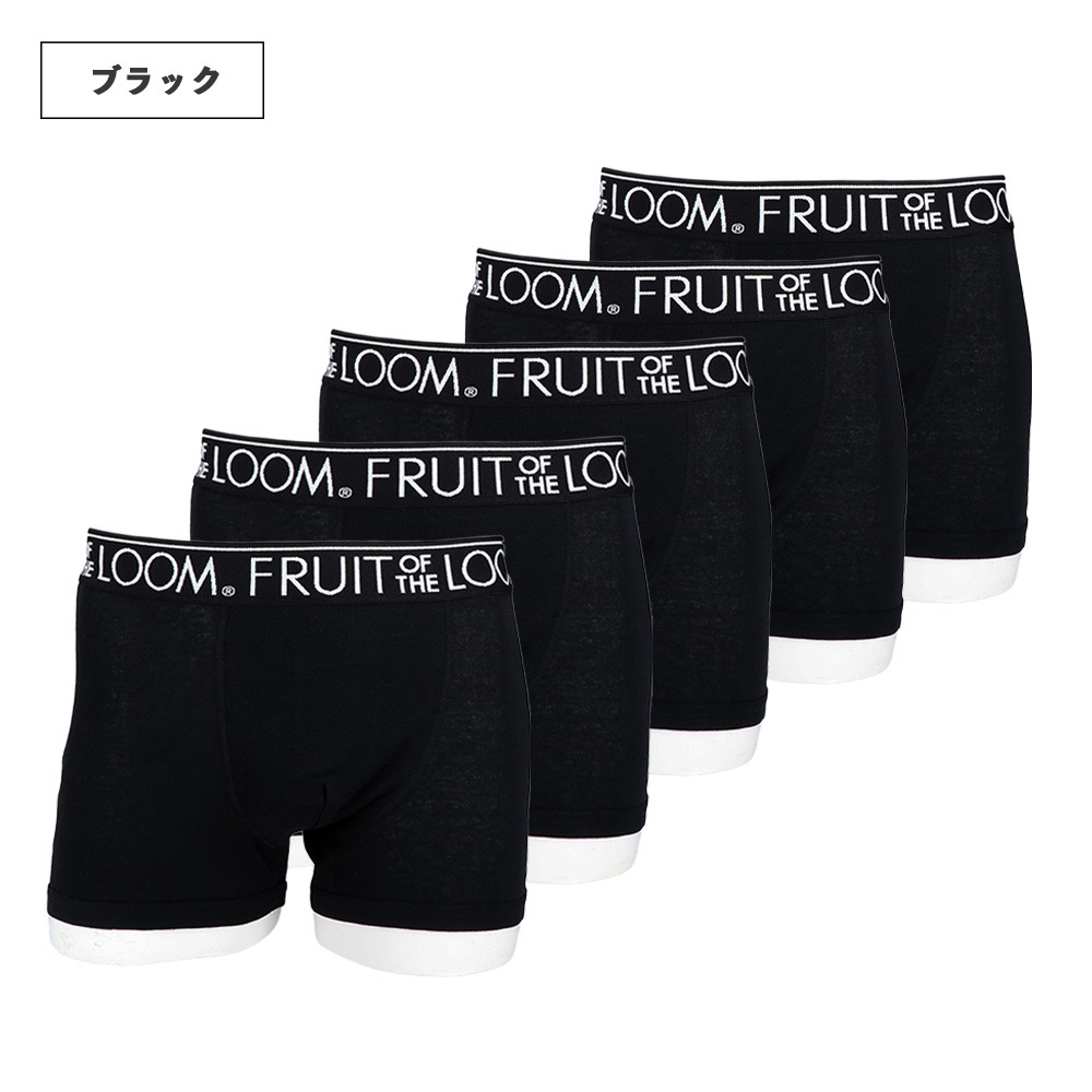 ふルーツランド TCフライス ボクサーパンツ 5Pセット | FRUIT OF THE LOOM,アンダー
