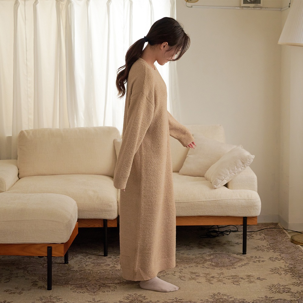 ルームウエアもこもこワンピース | FRUIT OF THE LOOM | JUGLANS