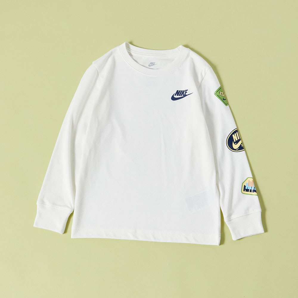 サイズL 白STICK OUT LOGO L/S TEE 13536J