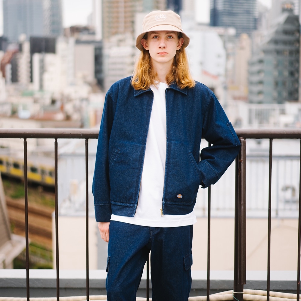 TJ15MODEL DENIM INSULATED EISENHOER JACKET | Dickies,アウター