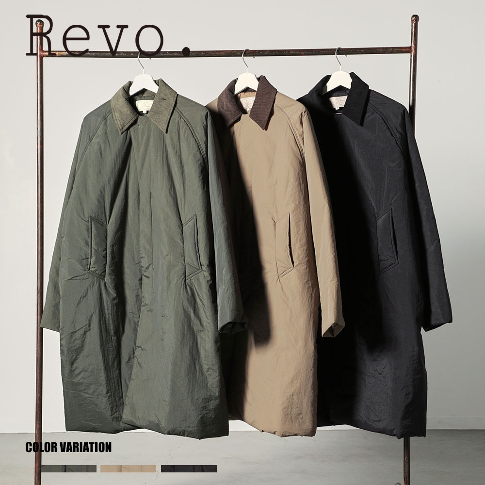 Revo. クレリックロングチェスターパッデトコート セール】Revo. クレリックロングチェスターパッデトコート