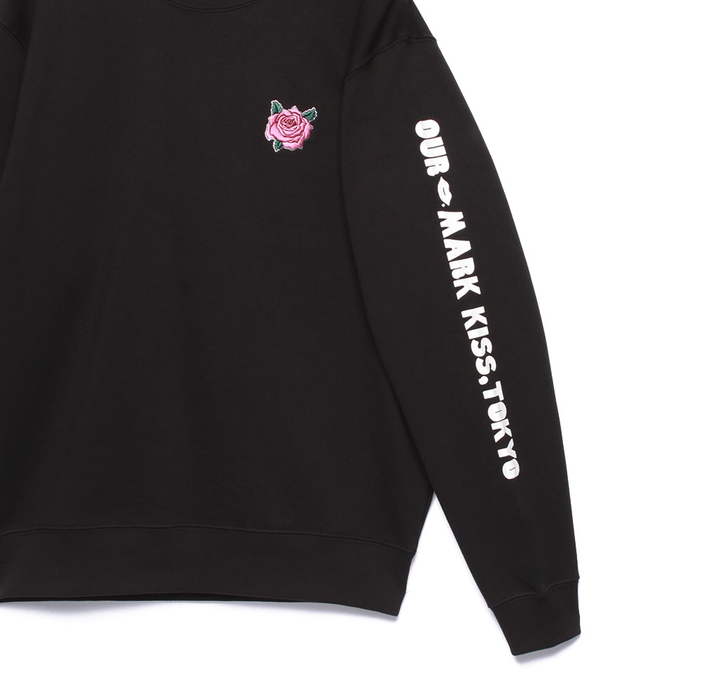 Kiss Tokyoメッセージスウェット A バラ Kiss Tokyo Juglans