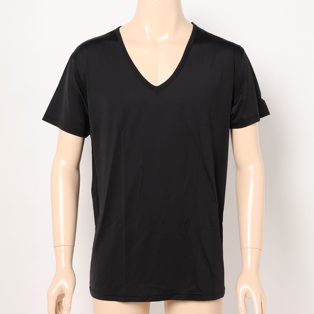 冷感VネックインナーTシャツ