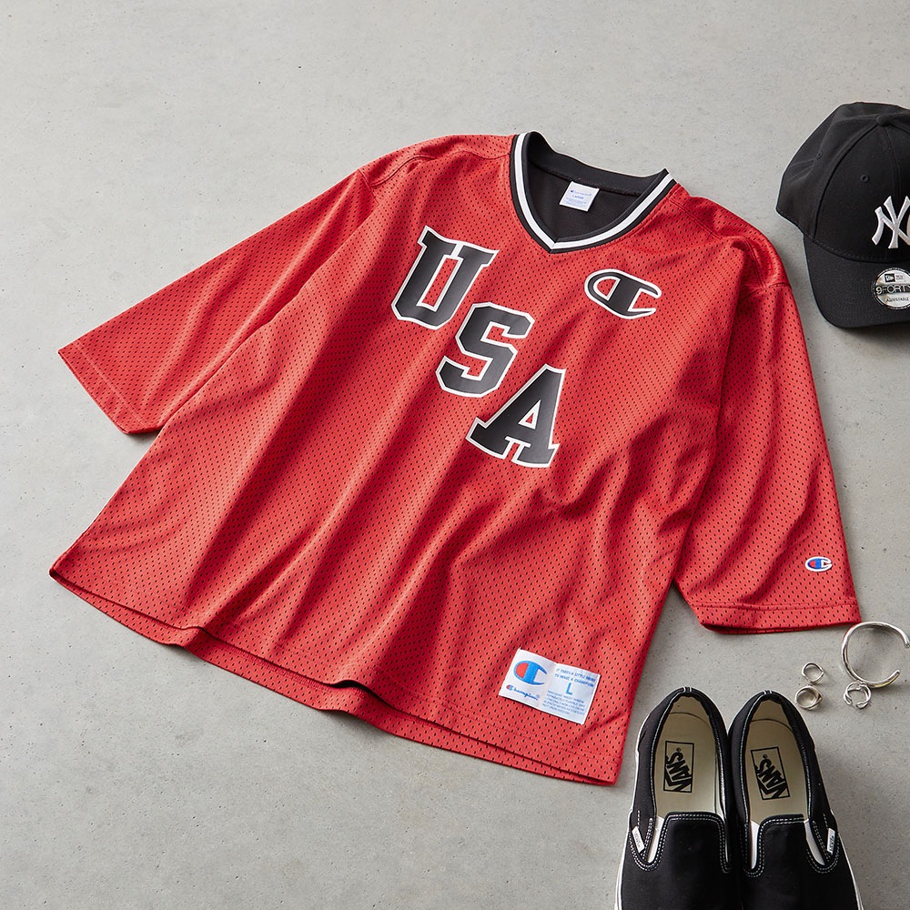 Champion シャツ C3-Z403 3/4 SLLEEVE T-SHIRT | Champion,Tシャツ | JUGLANS