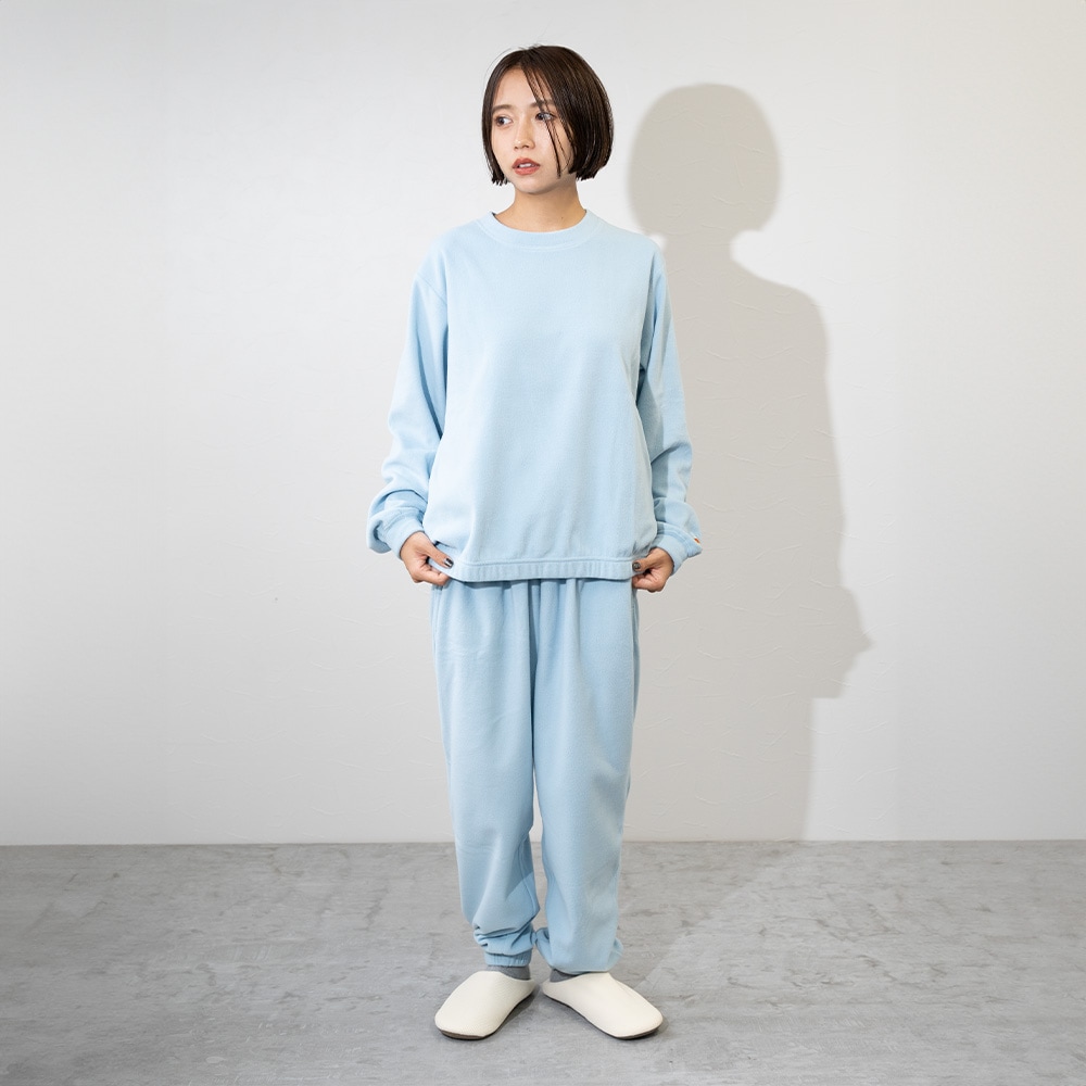 FTL ミニフリース ルームウェア クルー 上下セット | FRUIT OF