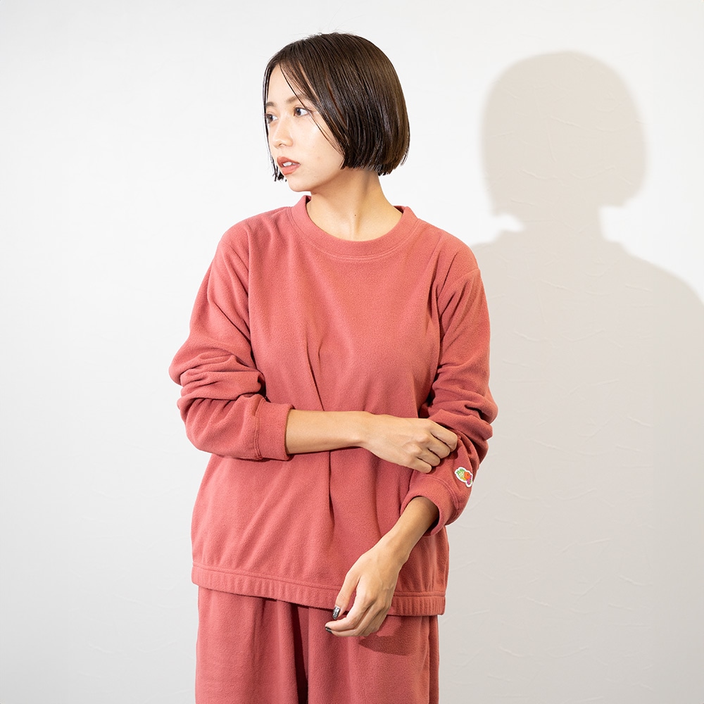 FTL ミニフリース ルームウェア クルー 上下セット | FRUIT OF