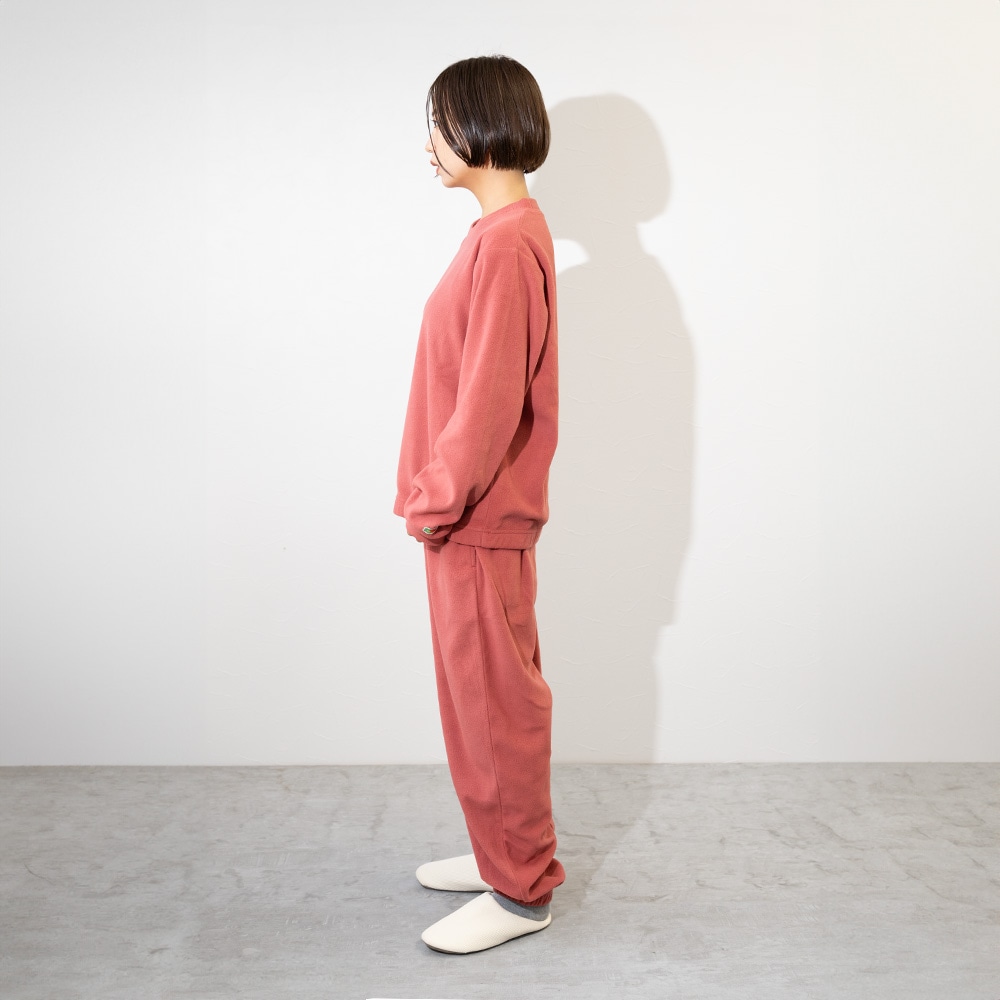 エルモ フリース ルームウェア ピンク ショッピングゴー shoppinggo パジャマ 冬 セットアップ 可愛い