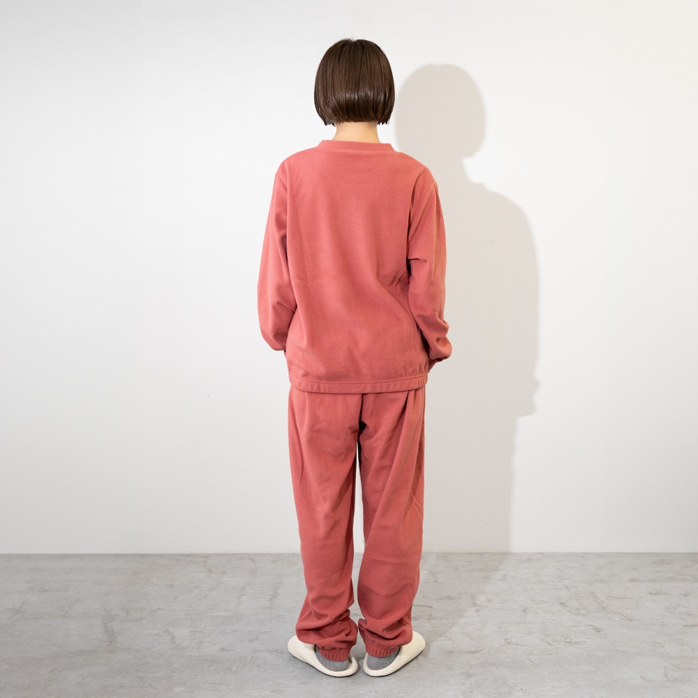 【むぅ】　rintsull ウェア　上下のみ FTL ミニフリース ルームウェア クルー 上下セット | FRUIT OF