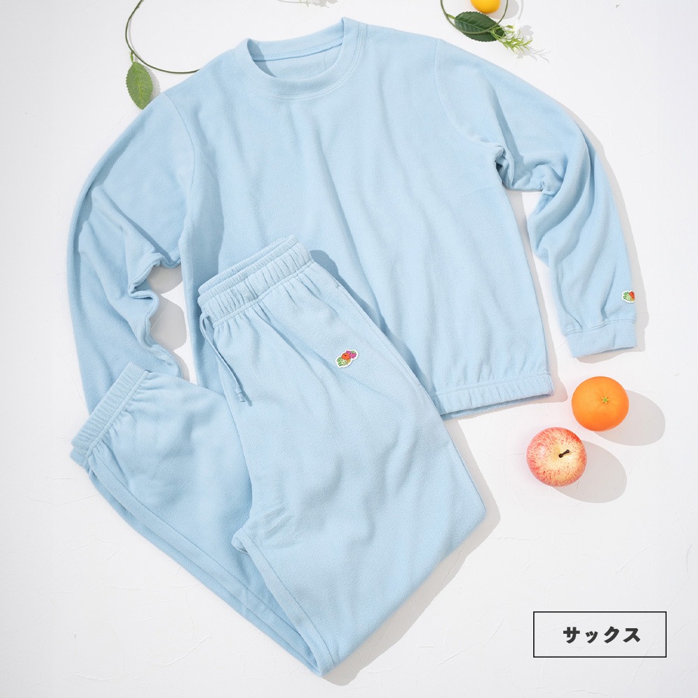 FTL ミニフリース ルームウェア クルー 上下セット | FRUIT OF THE