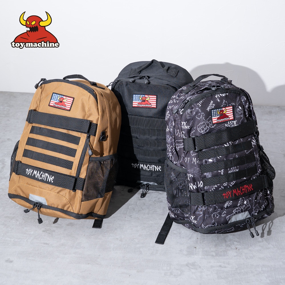 トイマシーン(TOY MACHINE) リュック スケートバックパック