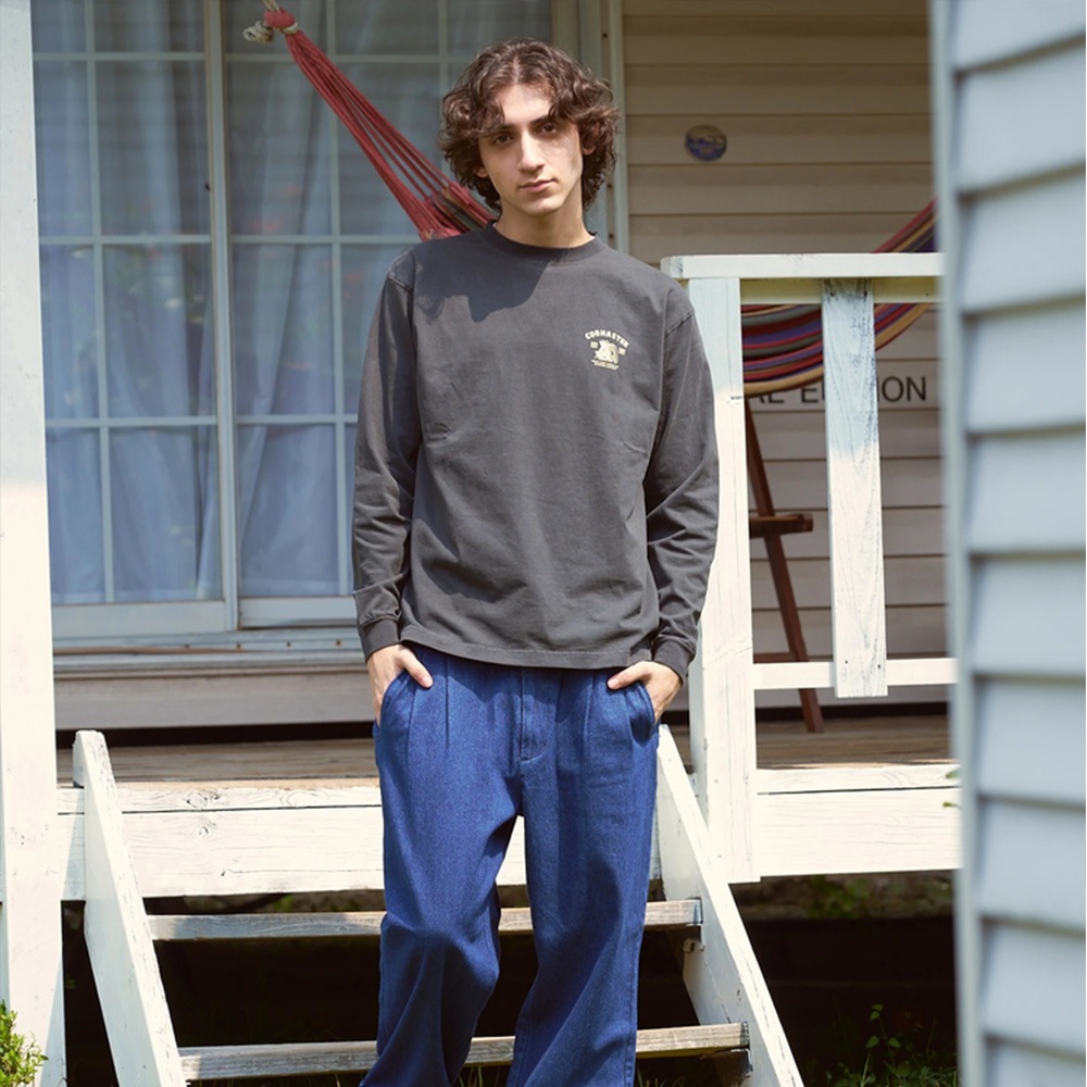 スタンダードロゴ 天竺L/STEE