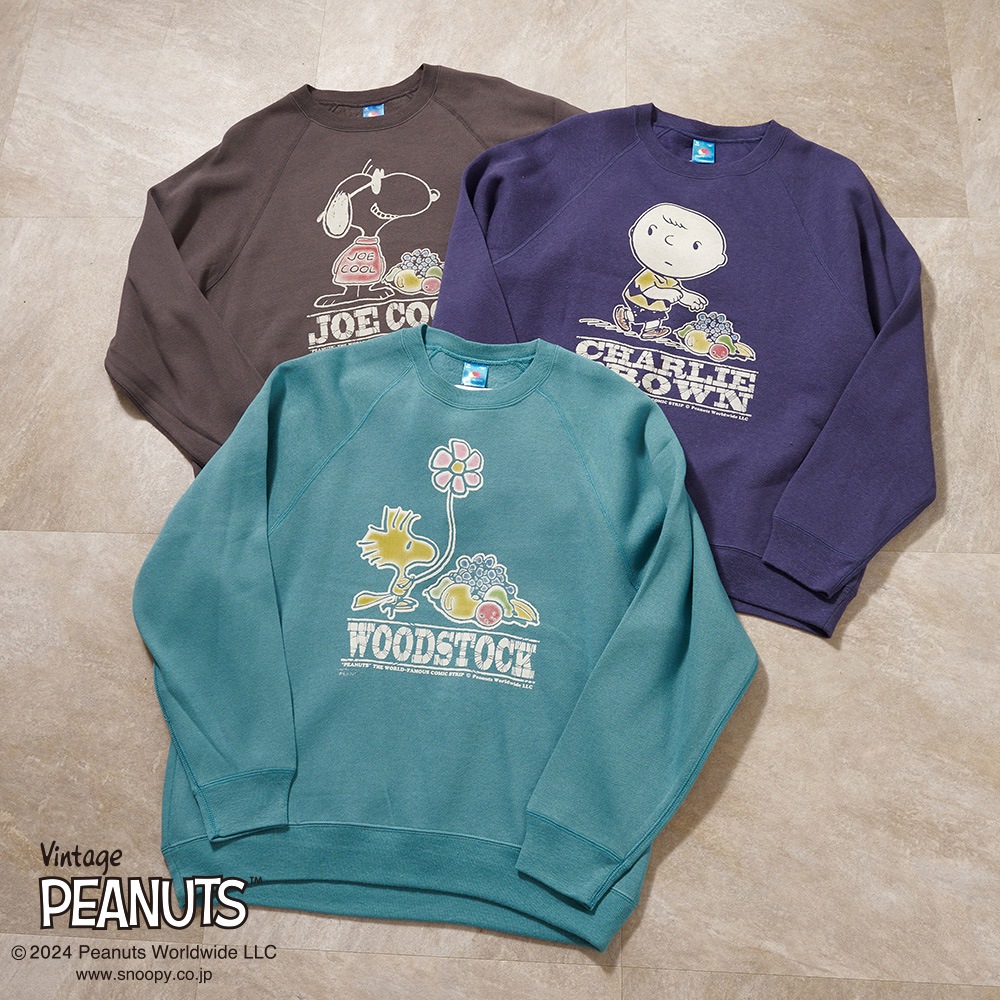 FRUIT OF THE LOOMxPEANUTSコラボ スウェット
