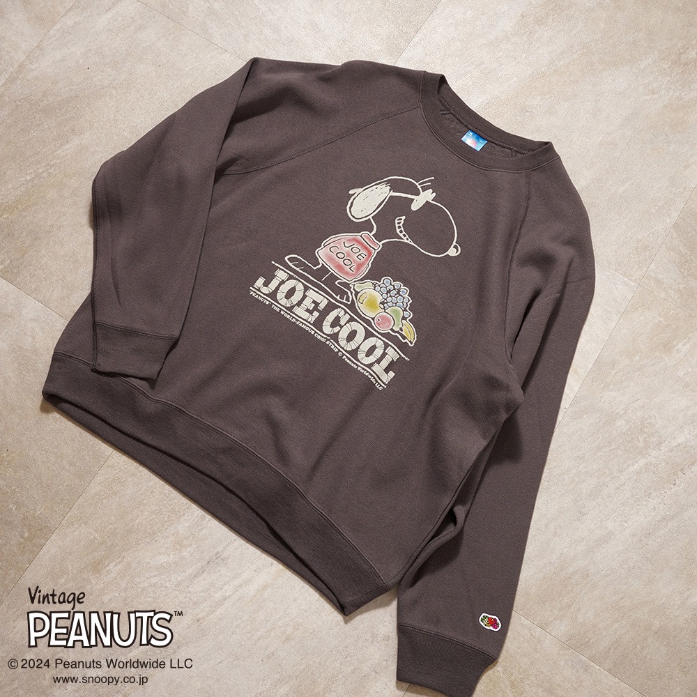 FRUIT OF THE LOOMxPEANUTSコラボ スウェット