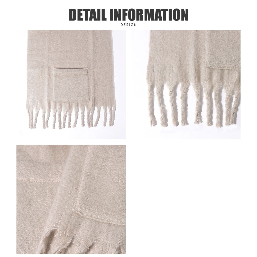 新品タグ付き　ショール　札幌三越 ポケット付きショール | ファッショングッズ,マフラー・ネック