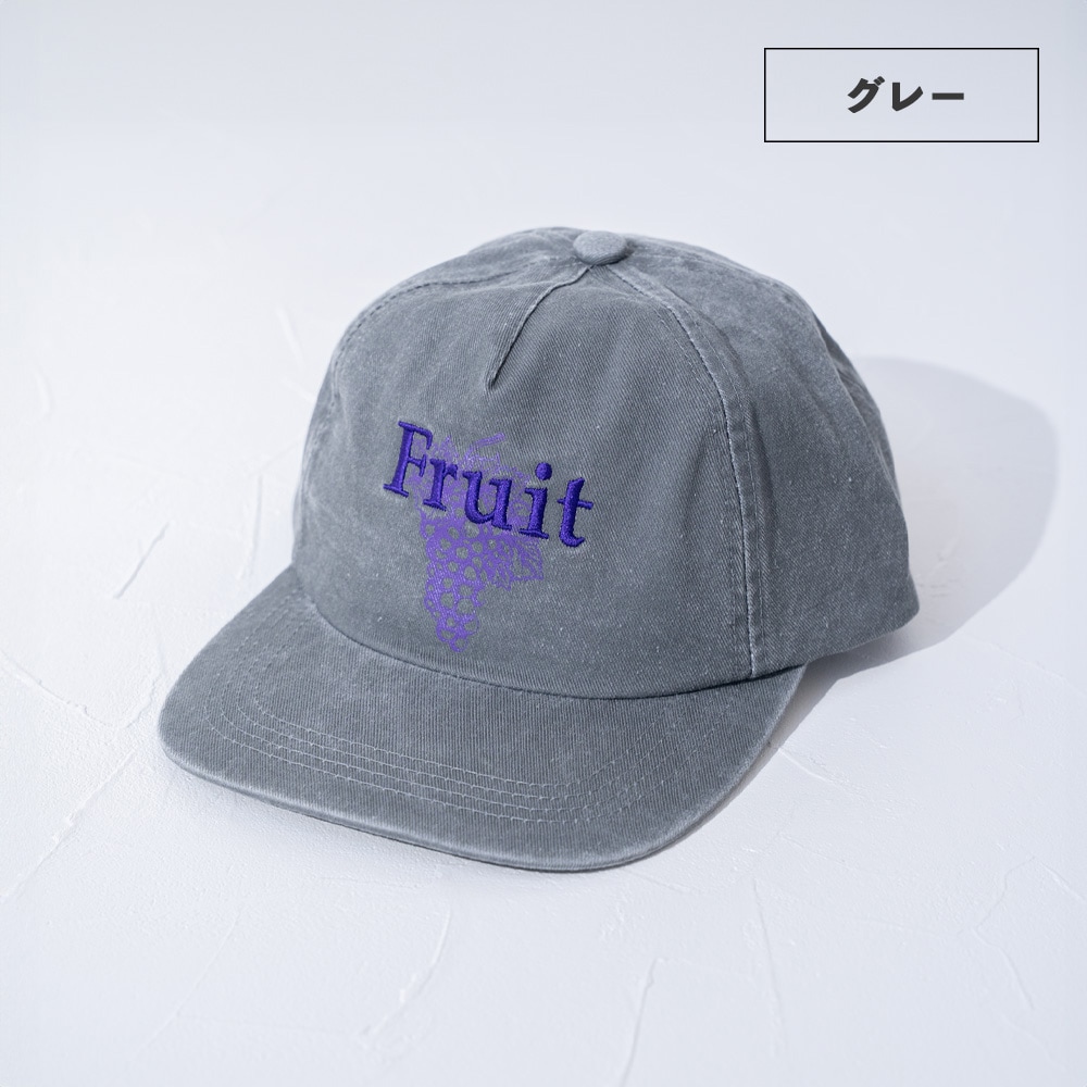 FTL EX PIGMENT FRUITMOTIF 5PANEL BB CAP | FRUIT OF THE LOOM