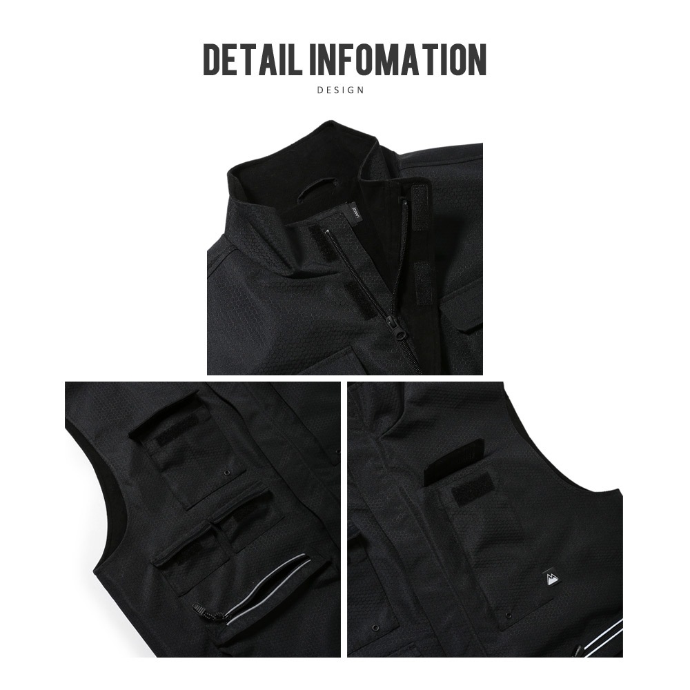 SALE 30% OFF] Fleece Vest - Black – CUP AND CONE