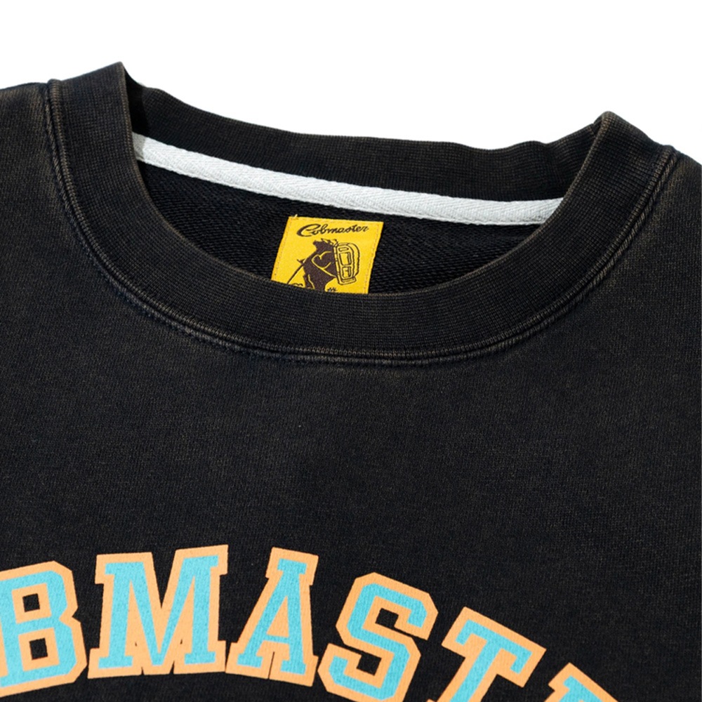 焚火クマ パウダー加工スウェット