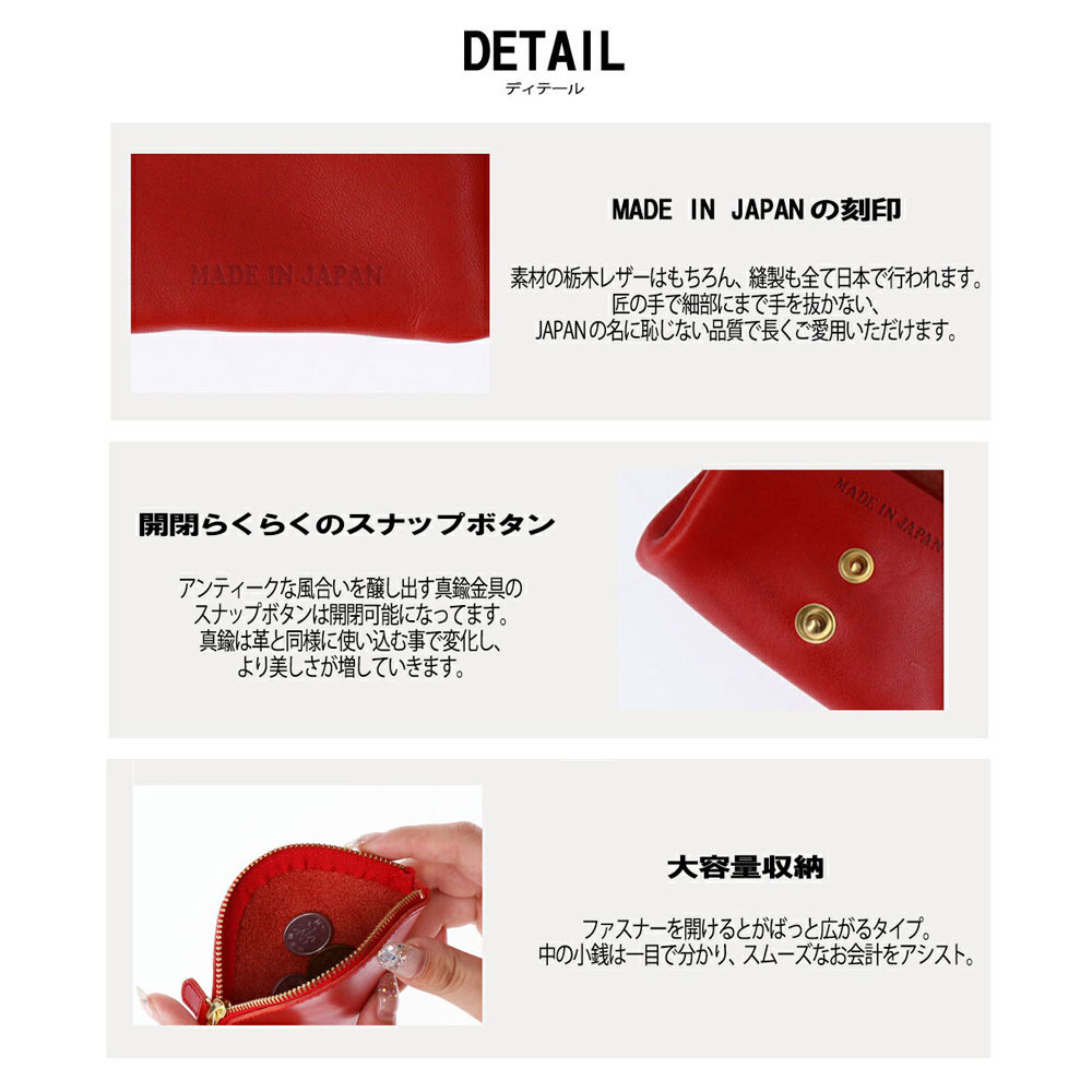 LEATER ZIP COIN PURSE