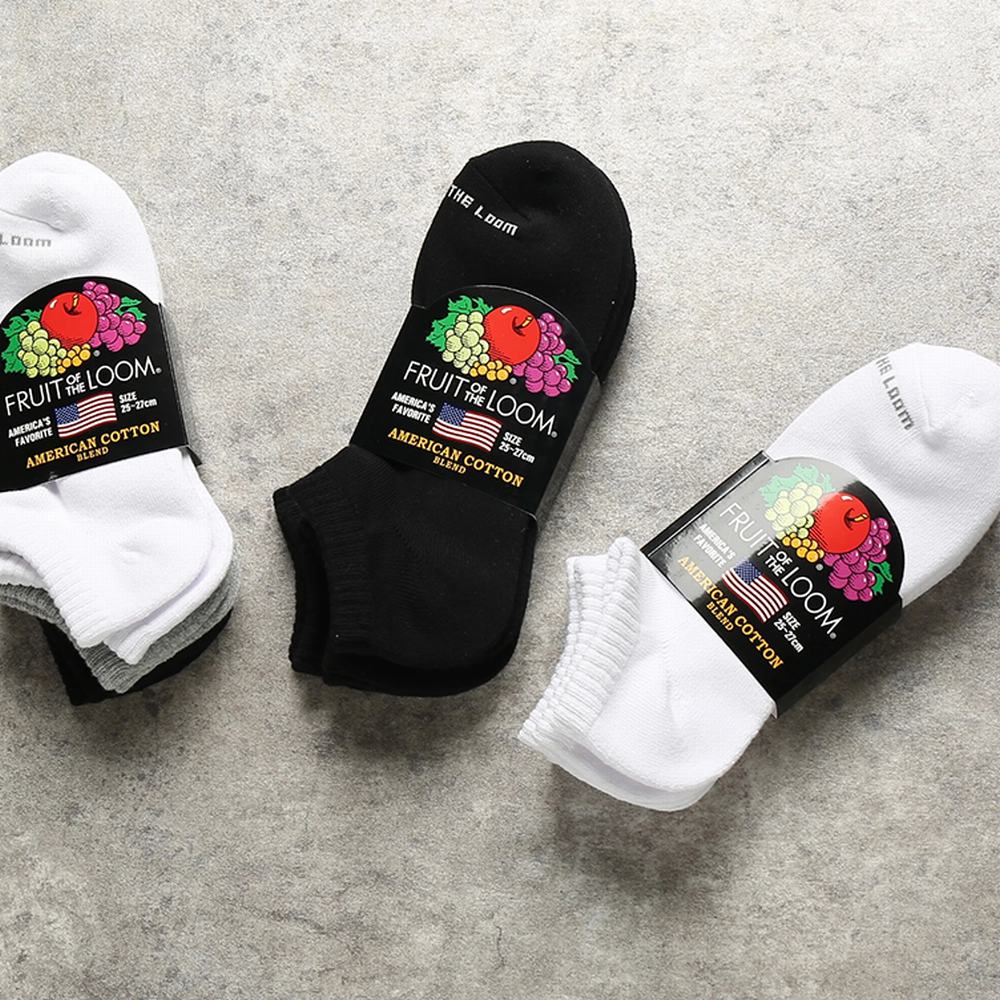 アンクル丈ベーシック3Pソックス