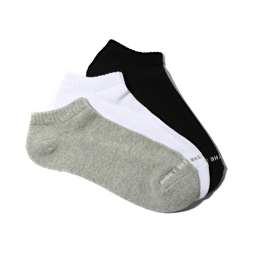 アンクル丈ベーシック3Pソックス