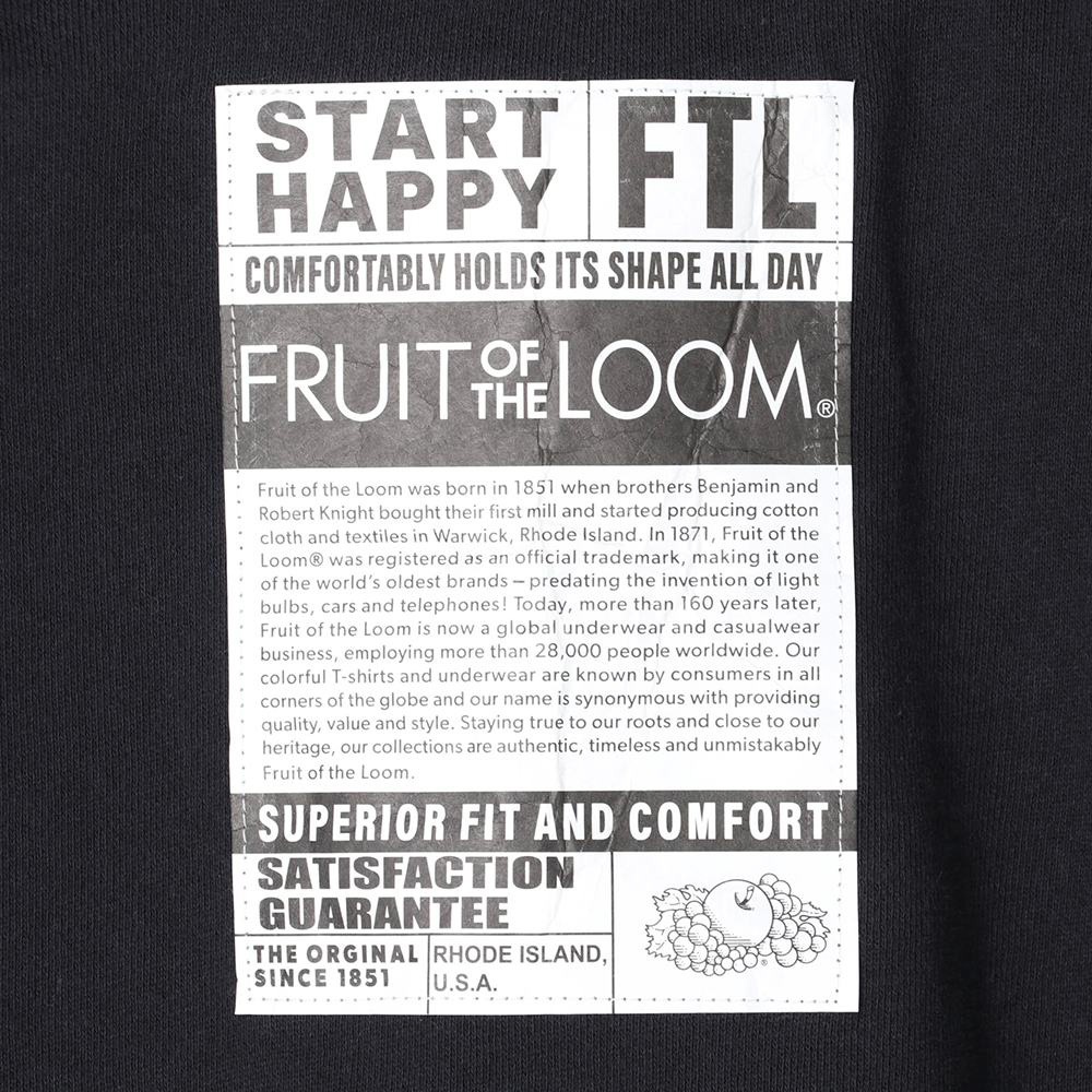 ホイルプリントロゴスウェットシャツ