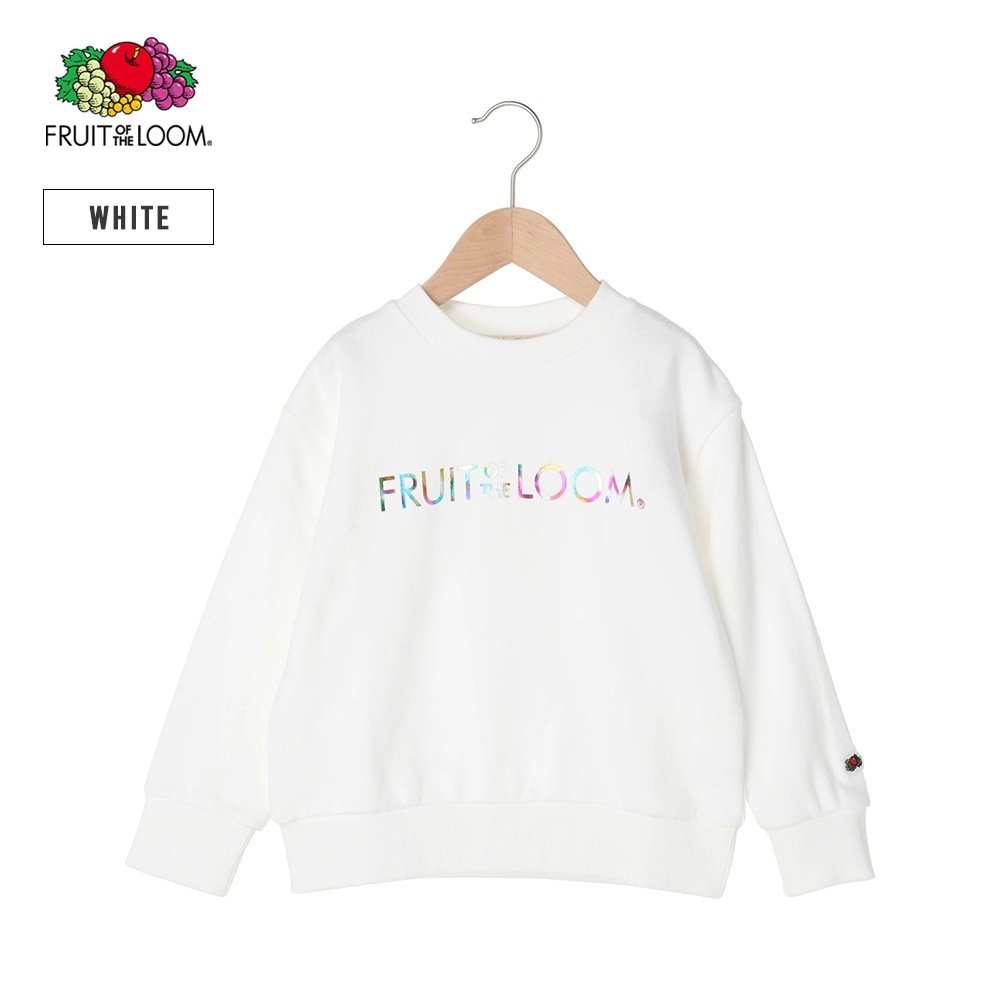 ホイルプリントロゴスウェットシャツ