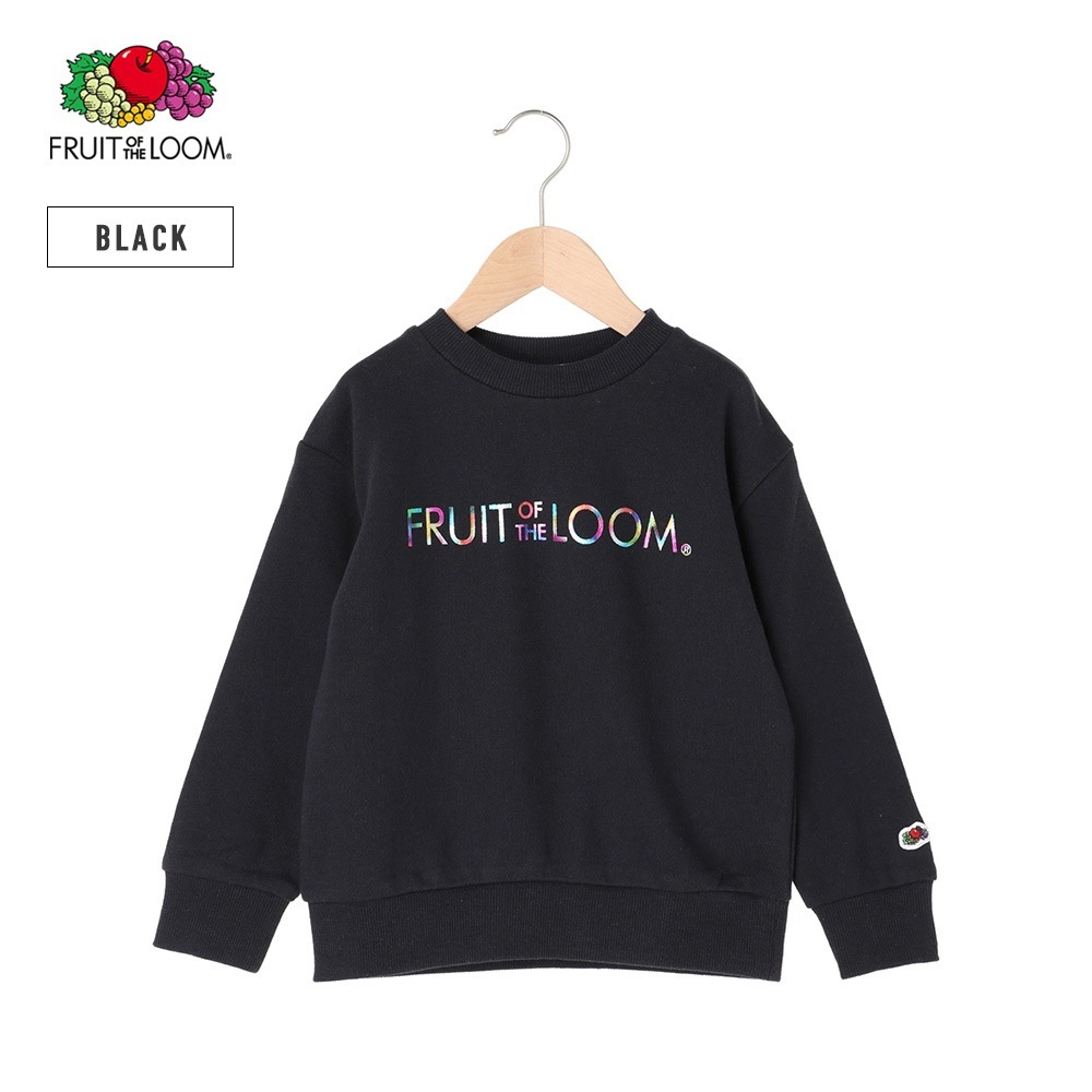 ホイルプリントロゴスウェットシャツ