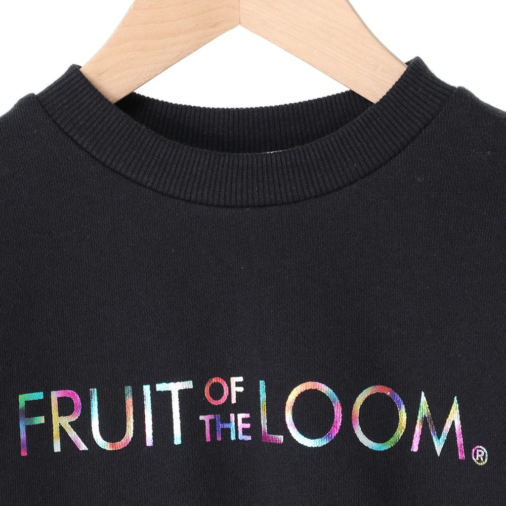 ホイルプリントロゴスウェットシャツ