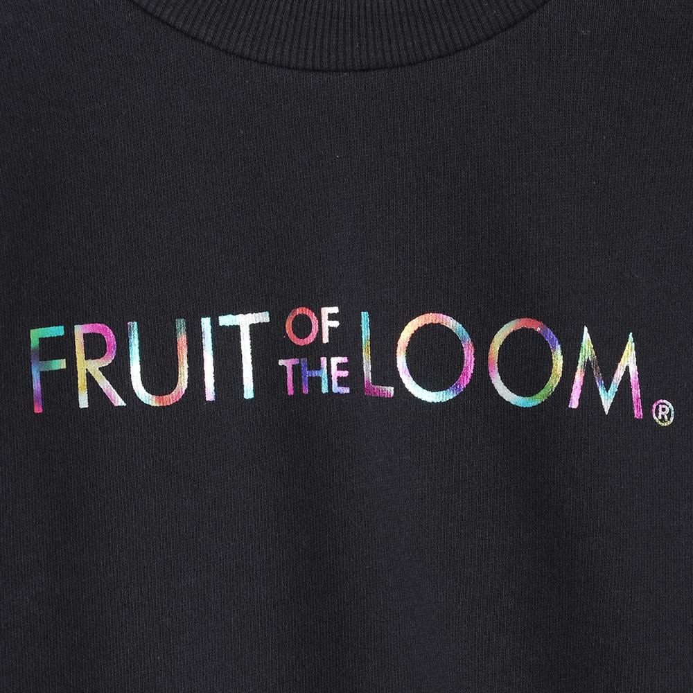 ホイルプリントロゴスウェットシャツ