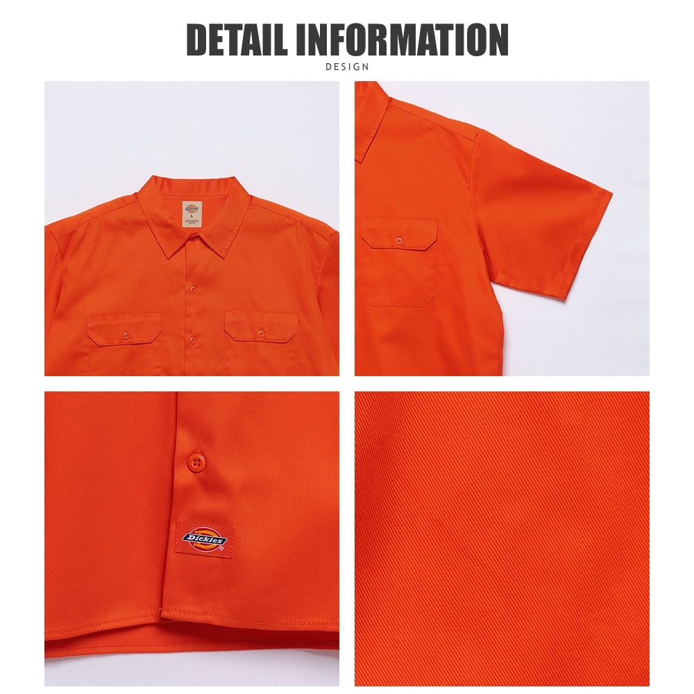 1574 SHORT SLEEVE WORK SHIRT | Dickies | JUGLANS