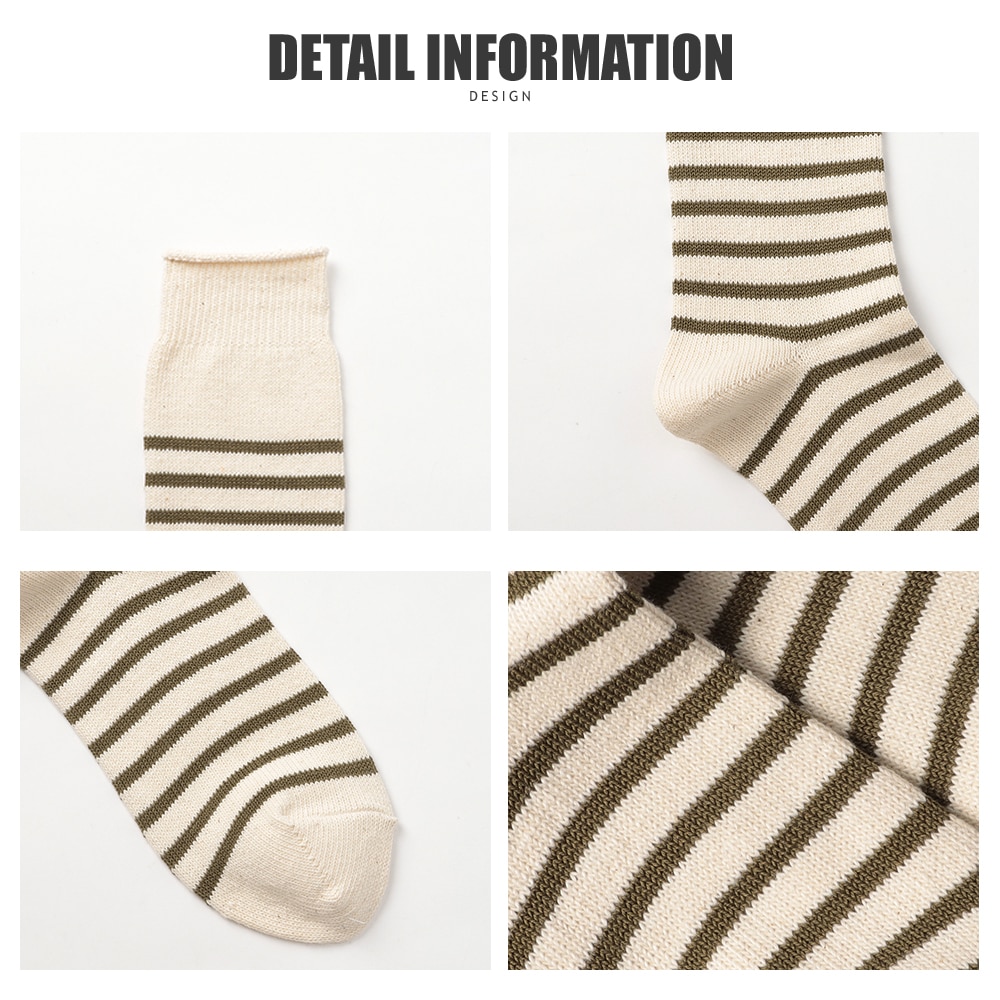 Reコットンボーダークルー